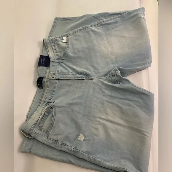 Gap Girlfriend Jeans -Stretch Mid Rise - Picture 9 of 11